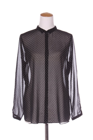 ZARA - Chiffon spot print shirt! 12