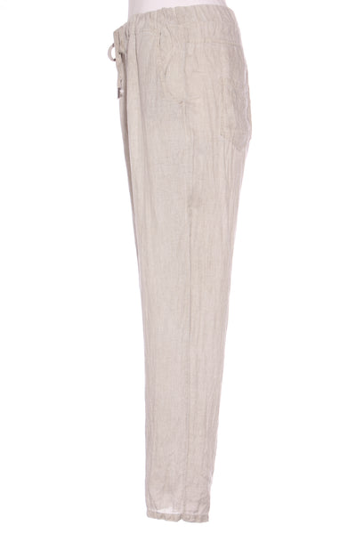 LOVE FROM ITALY (ITA) Linen pant - Oatmeal! 12