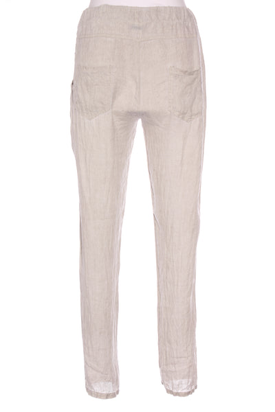 LOVE FROM ITALY (ITA) Linen pant - Oatmeal! 12