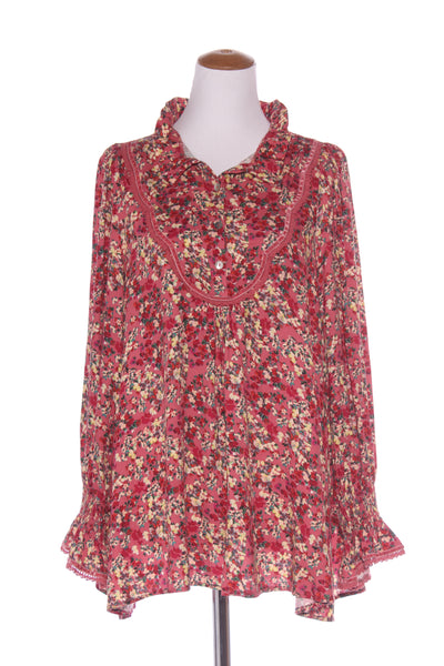 EB & IVE (LN) "Rose ditsy" ruffle collar blouse! 16