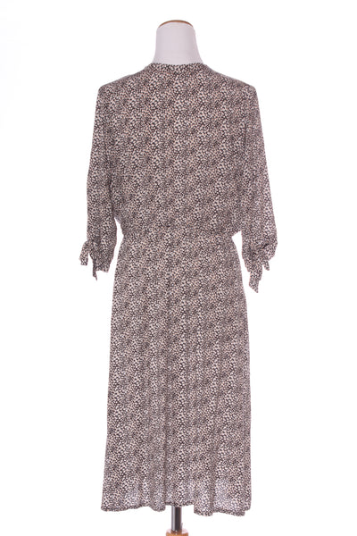 KILT - Floral print tie sleeve midi dress! 12