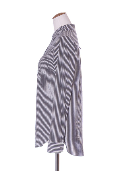 DOROTHY PERKINS - Charcoal stripe shirt! 12