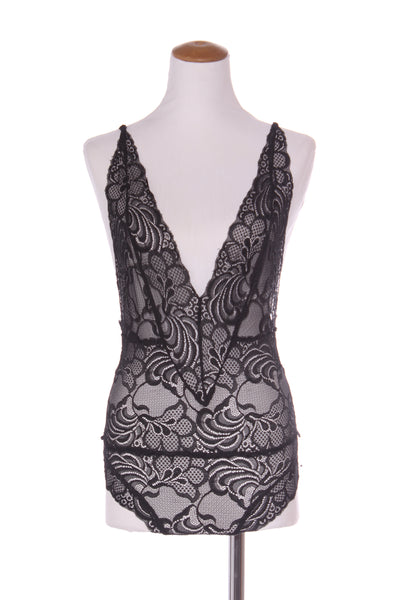 Fifi Black Lace Bodysuit! 10