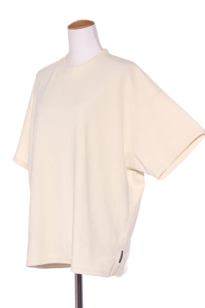 I LOVE UGLY - Textured cream structured top! 14-16