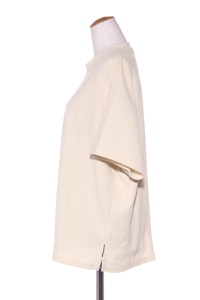 I LOVE UGLY - Textured cream structured top! 14-16