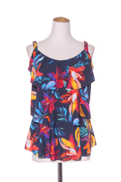ZEST Resort (LN) Tiered tankini - Sunset floral! 16