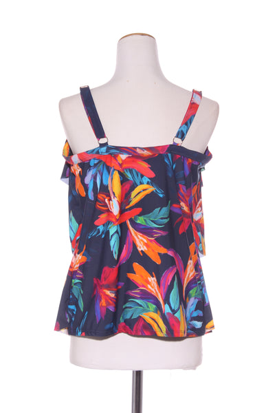 ZEST Resort (LN) Tiered tankini - Sunset floral! 16