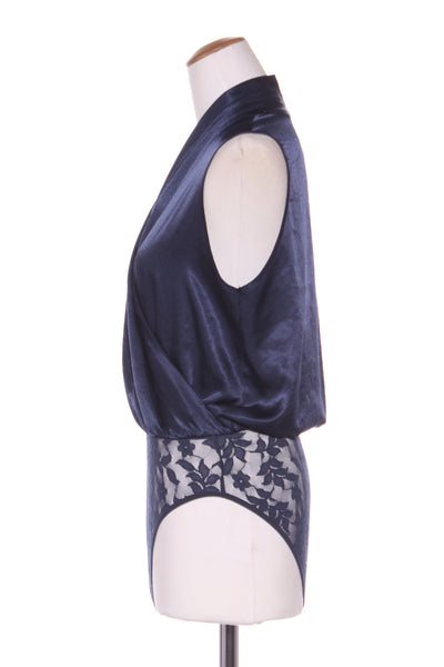 ST MICHAEL (UK) Crossover satin bodysuit! 12