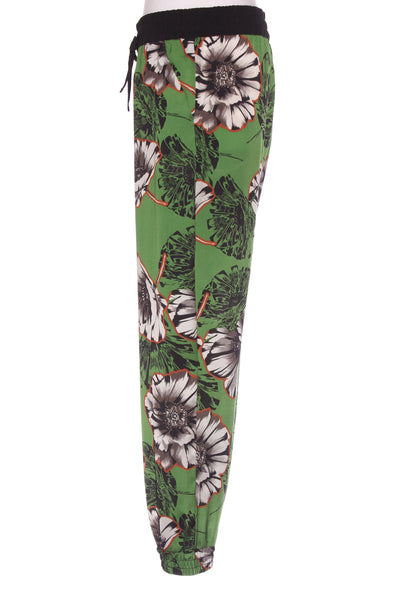 TOPSHOP - Green floral lightweight pant! 12