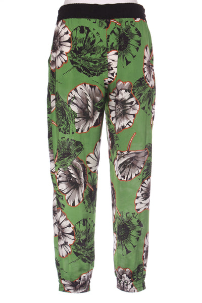 TOPSHOP - Green floral lightweight pant! 12