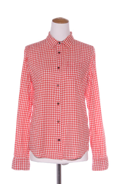 CALIFORNIA DREAM - Orange check cotton shirt! 12