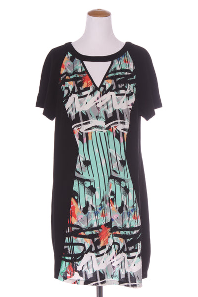 CITY CHIC - Abstract print dress! 18