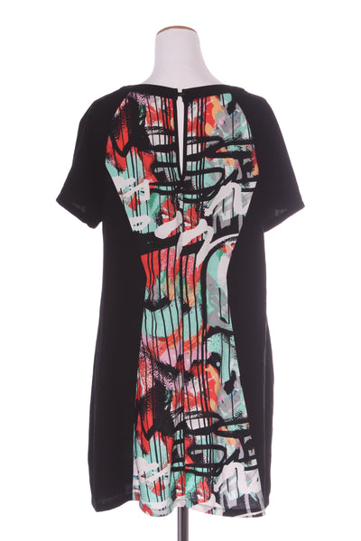 CITY CHIC - Abstract print dress! 18