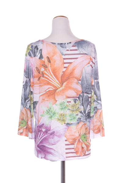 ALAULA - Angel sleeve floral top! 12-14