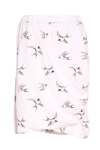 CHARLO - Meow swallow print skirt! 16