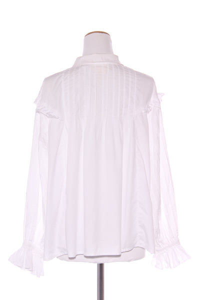 KAREN WALKER - Organic cotton ruffle button up blouse! 16