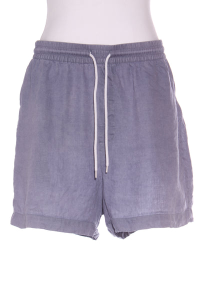 ASSEMBLY LABEL - Steel blue linen shorts! 14