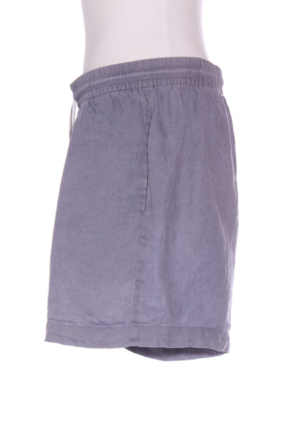 ASSEMBLY LABEL - Steel blue linen shorts! 14