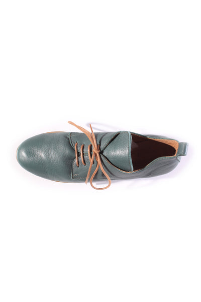 CREATURES OF COMPORT - Green leather shoes! 41