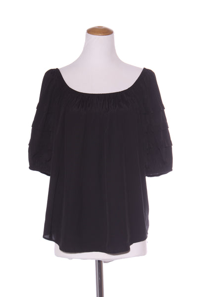 WHISTLE - Pleated puff sleeve viscose top! 16