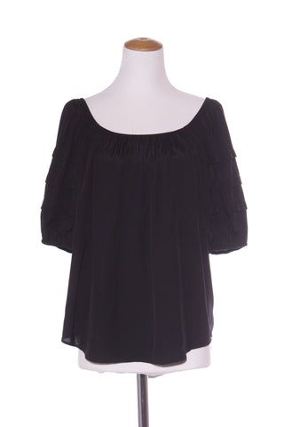 WHISTLE - Pleated puff sleeve viscose top! 16