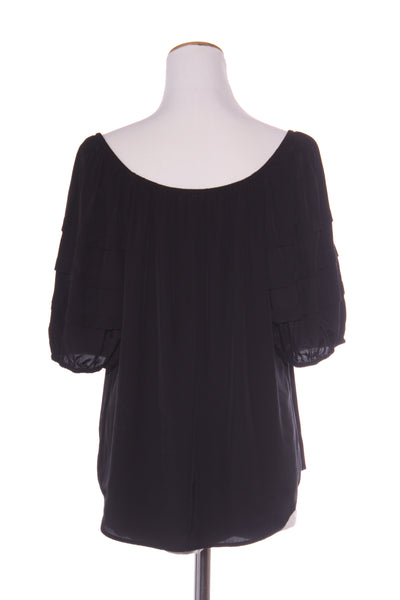 WHISTLE - Pleated puff sleeve viscose top! 16