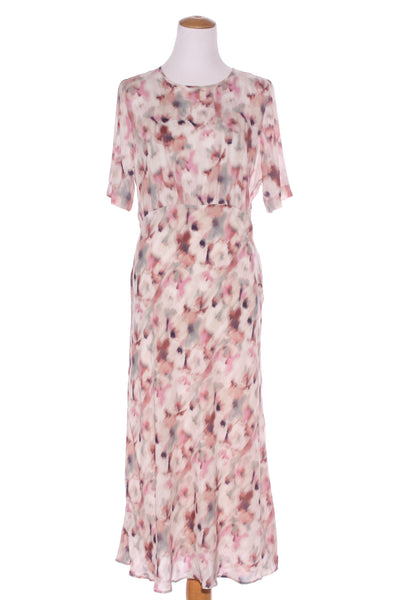 JULIETTE HOGAN (NZ) Carmela viscose/silk maxi dress - Blur print! 10