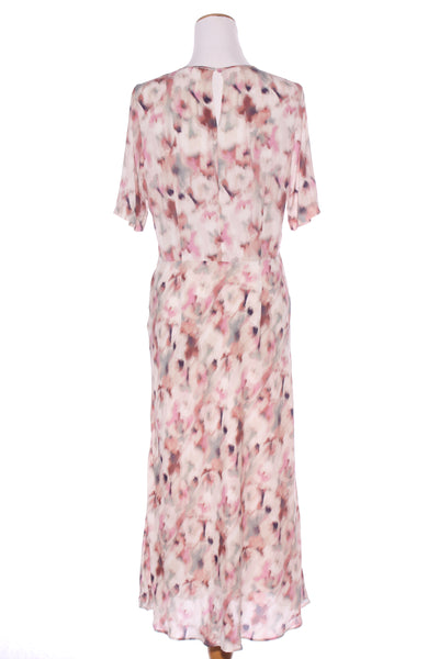 JULIETTE HOGAN (NZ) Carmela viscose/silk maxi dress - Blur print! 10