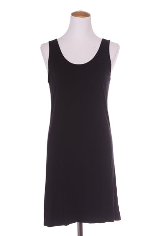 KETZ-KE - Black rayon tank slip dress! 16