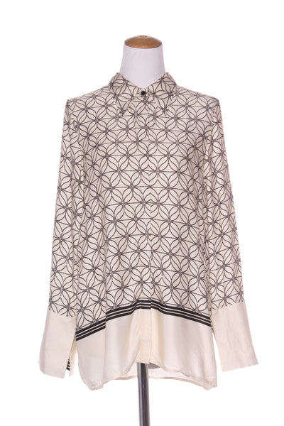 STORM - Silky viscose dotted print shirt! 10-12