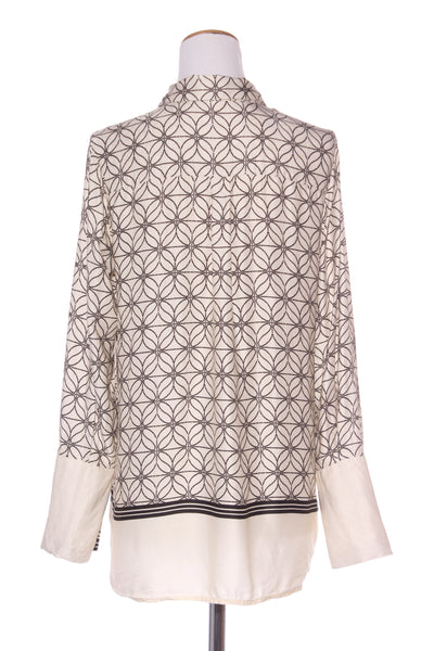 STORM - Silky viscose dotted print shirt! 10-12