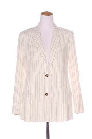 STATE OF PLAY - Linen blend pinstripe blazer! 10