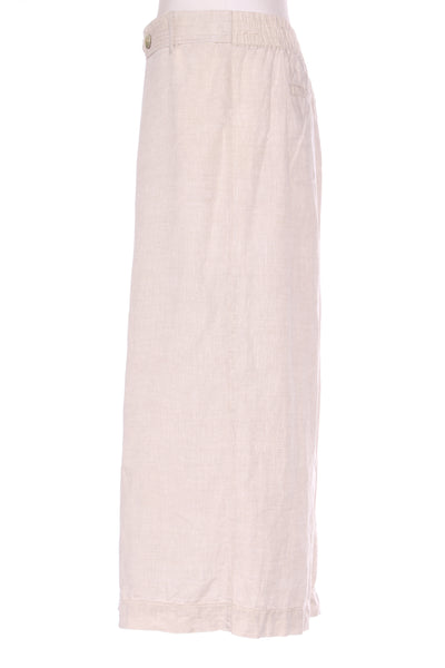 BLUE ILLUSION (LN) French linen waist tab culottes! 18