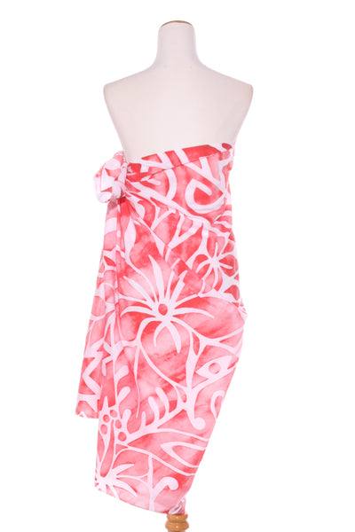 Cotton printed sarong from Rarotonga!