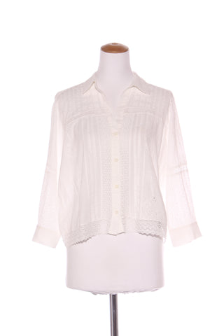 ZARA - Broderie + lace crop shirt! 12