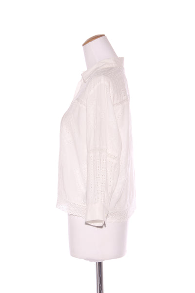 ZARA - Broderie + lace crop shirt! 12
