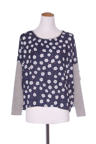 ZAFINA - Floral panel L/S top! 10