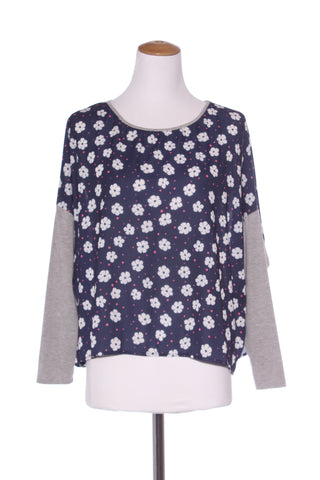 ZAFINA - Floral panel L/S top! 10