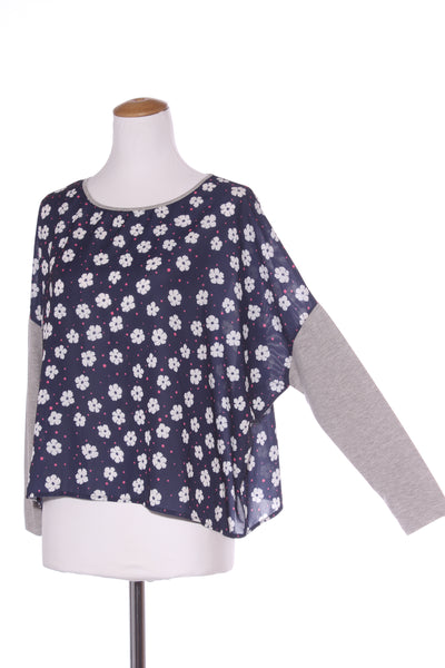 ZAFINA - Floral panel L/S top! 10