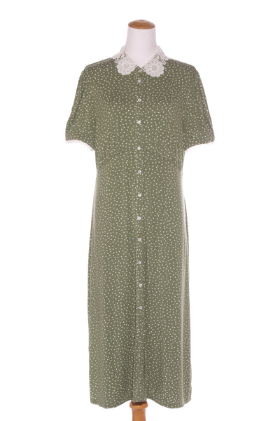 MONSOON "Clea Spot jersey" midi dress! 14