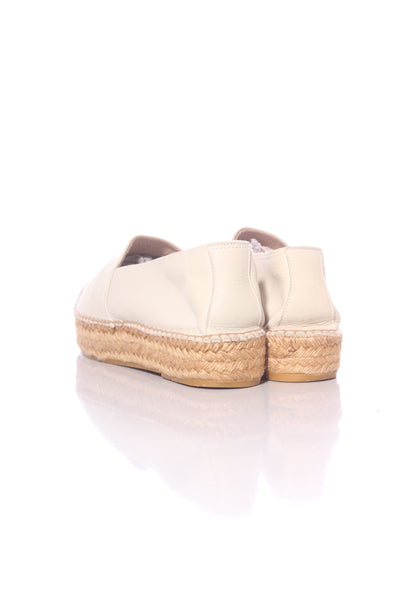 ISABELLA ANSELMI - Soft leather platform espadrille shoes! 39