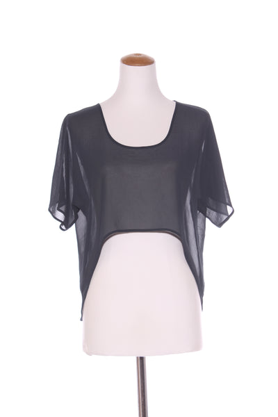 NYNE (NZ) Scoop hem crop chiffon top! 14