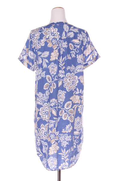 TRENERY - French linen Tapestry floral dress! 12