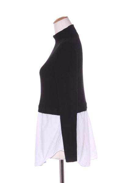 PORTMANS - Polo neck rib knit + shirt hem top! 14