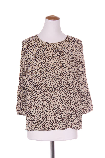 H&M - Flare sleeve top - Animal print! 12