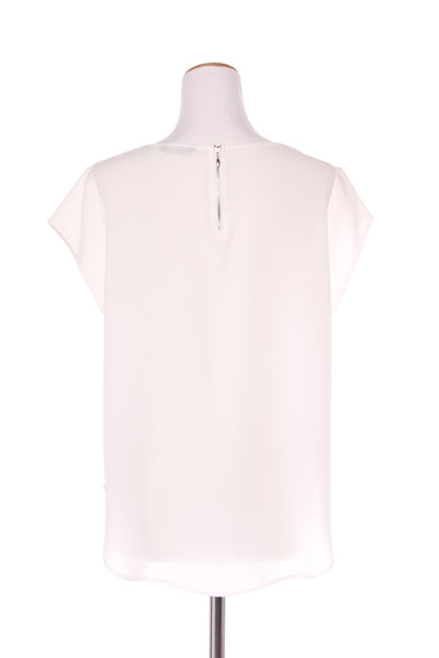 ONLY "Solid" textured scoop hem top! 14