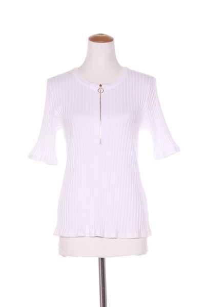 WITCHERY - Rib knit quarter zip top! 14-16