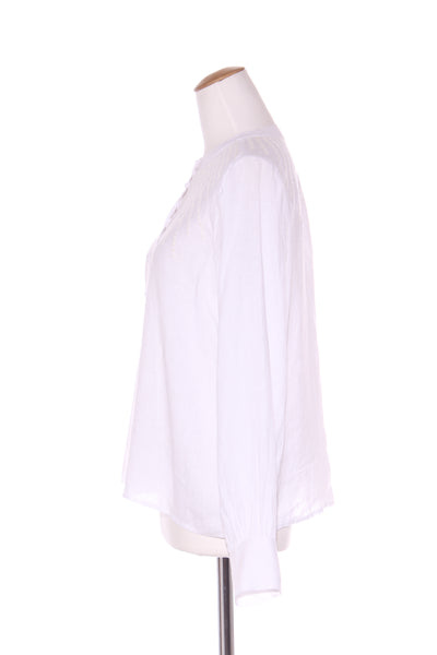 MAX - Linen broderie detail button up blouse! 14