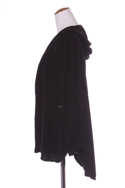 SASS - Linen blend hooded jacket with drawstring! 12-14