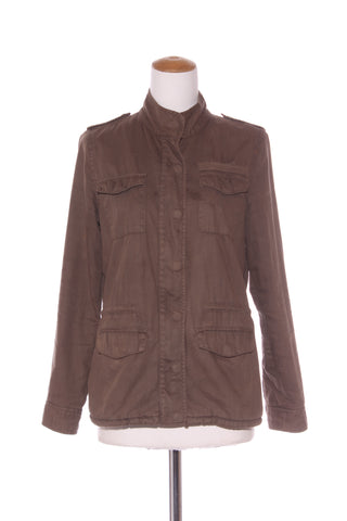 HINGE - Military cargo lined cotton jacket - Khaki! 10